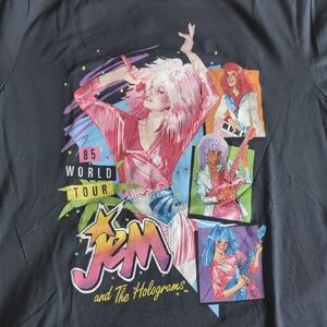 Jem and The Holograms Graphic Tee - Black